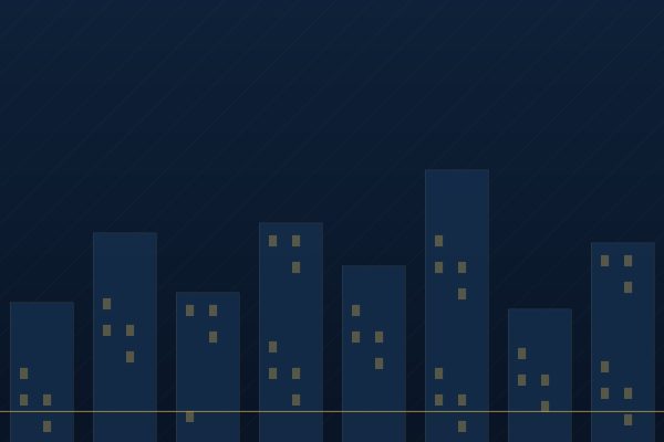 Abstract skyline illustration of the Riverside Business Park commercial campus